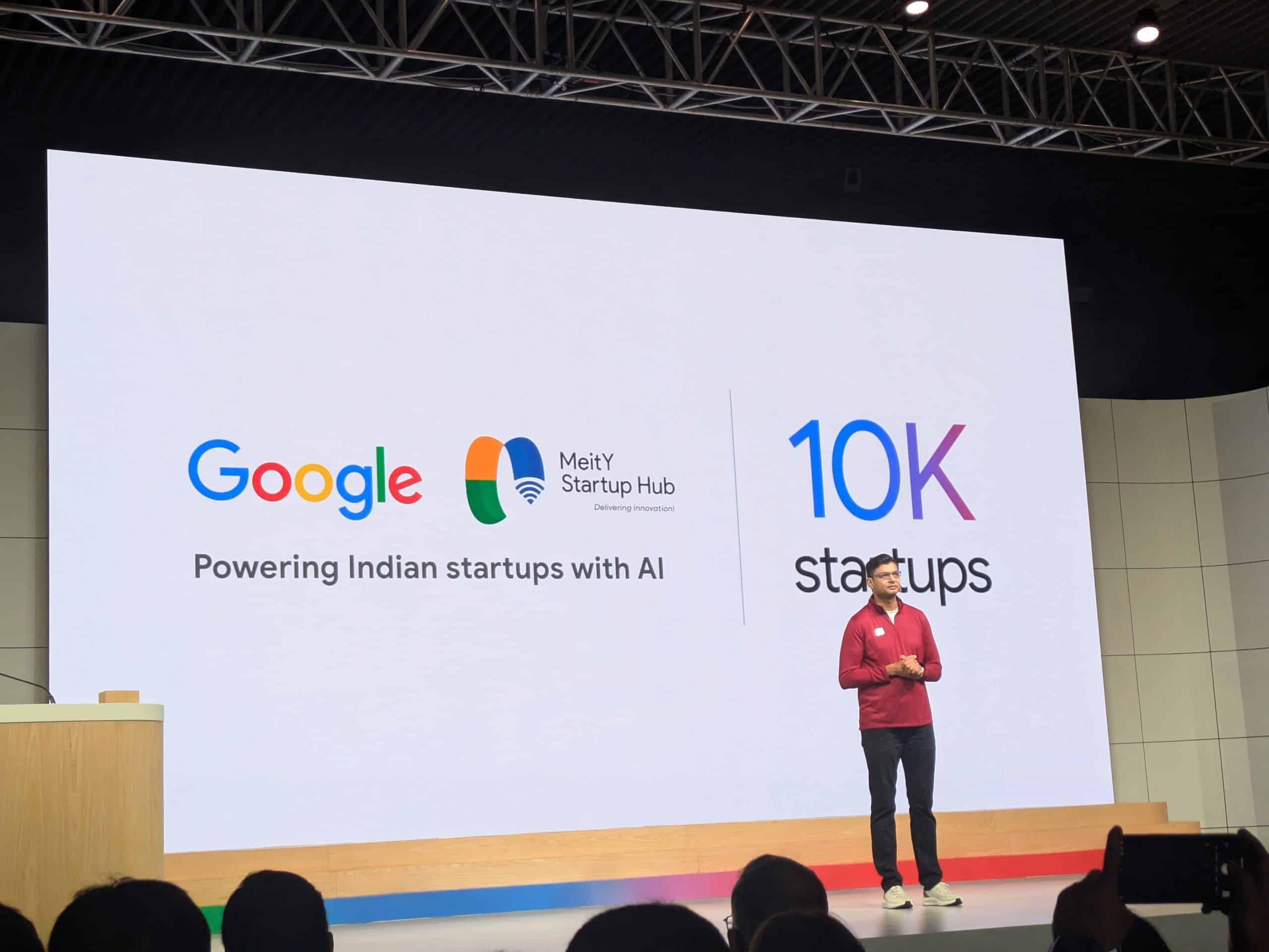Google, MeitY Startup Hub to train 10,000 Indian startups in AI