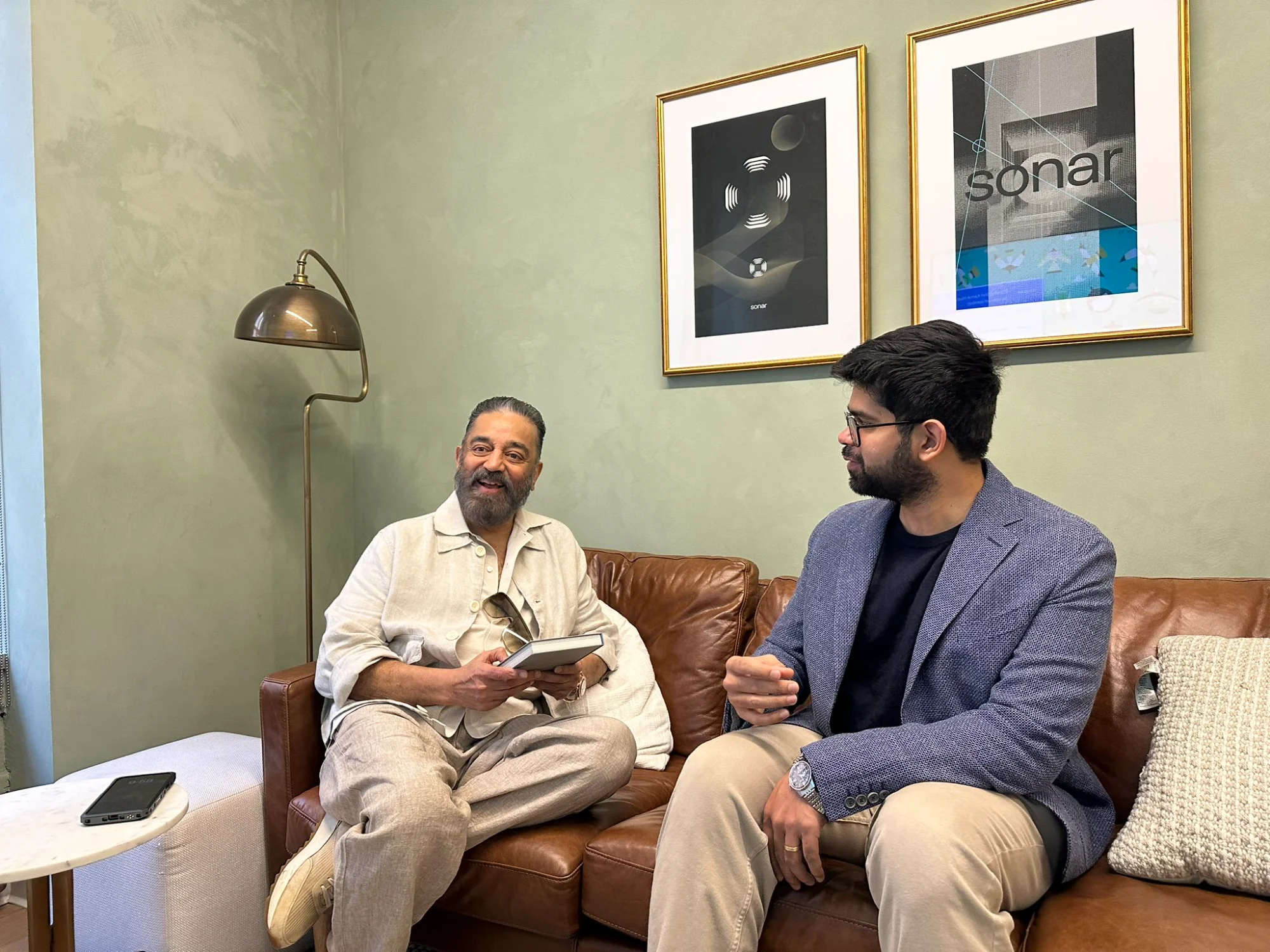 Kamal Haasan Visits Perplexity HQ, Meets CEO Aravind to Discuss AI in Filmmaking