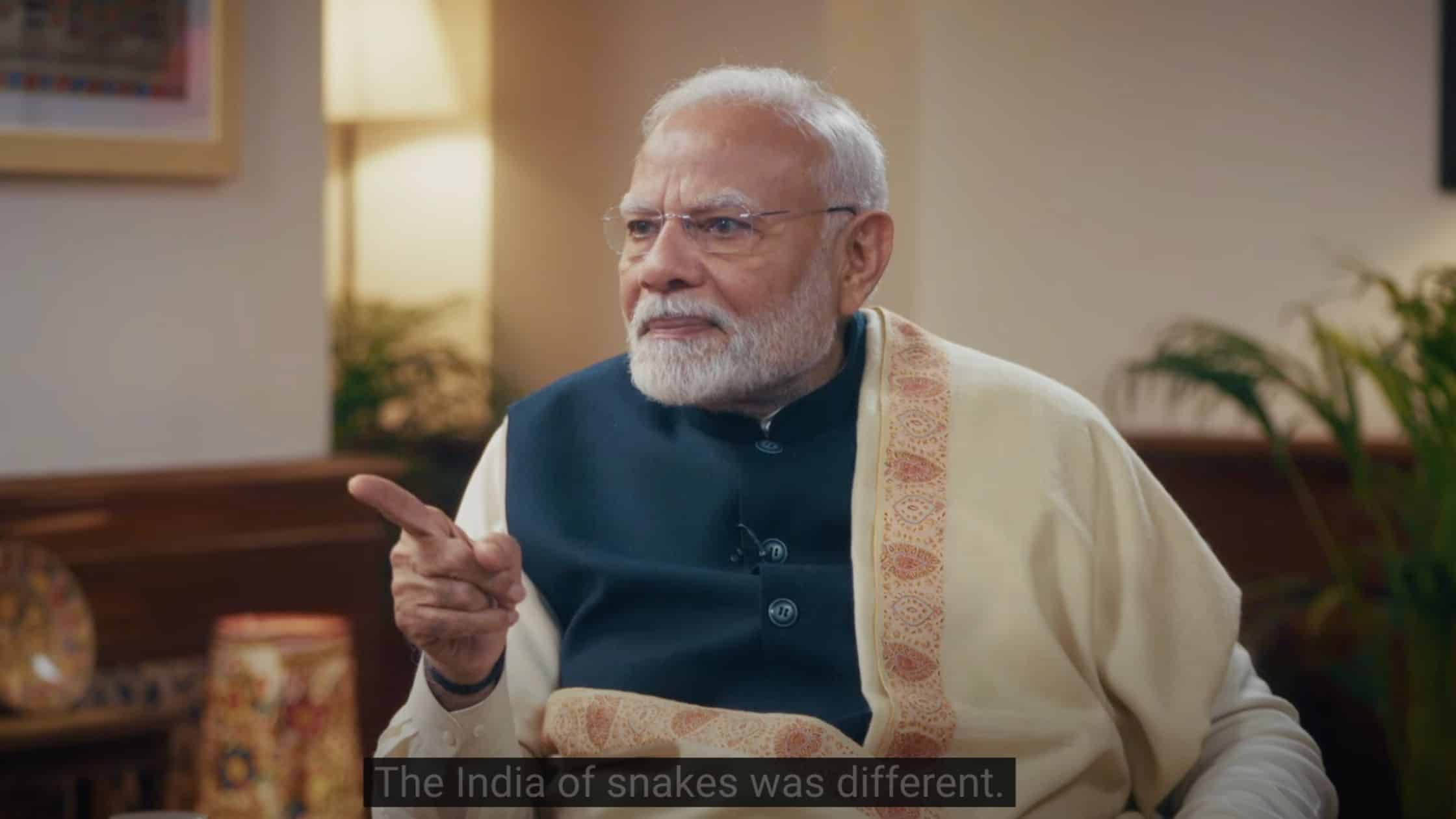 Every Child in India Now Plays with Mouse, Not Snakes: PM Modi