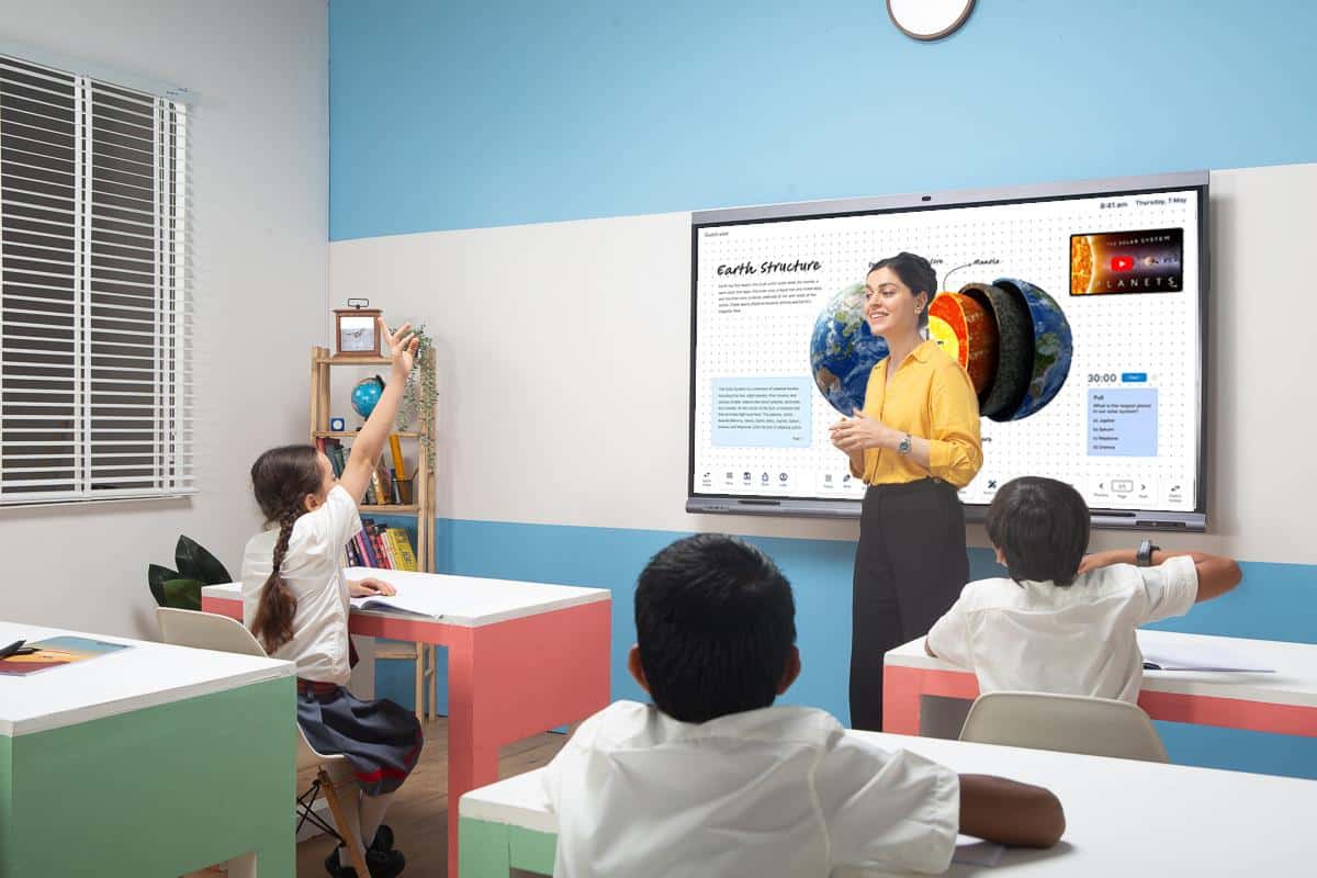 Teachment What Are the Benefits of Teachmint X2 Interactive Panel? | AIM