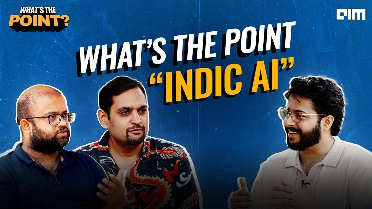 Why to Build Indic AI with Tanuj Bhojwani (PeoplePlusAI head) and Vishnu Subramanian (Founder of JarvislabsAI)