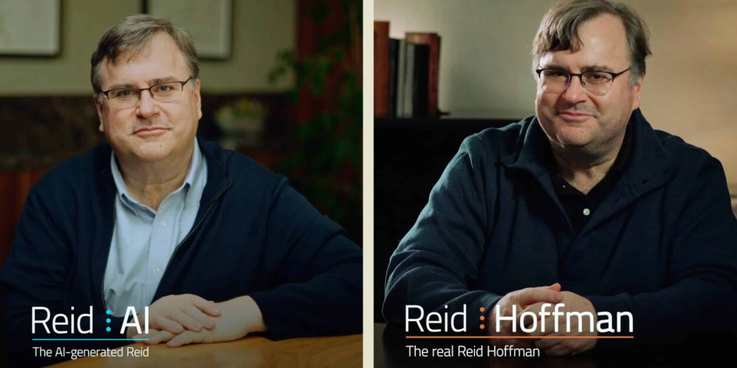 Reid Hoffman Creates a DeepFake of Himself, Reid AI