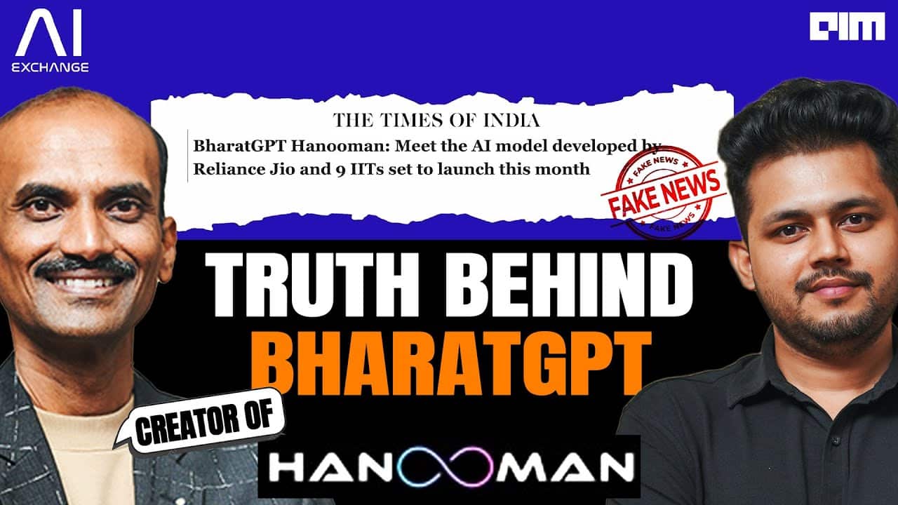 Truth Behind BhartGPT and Hanooman with Vishnu Vardhan