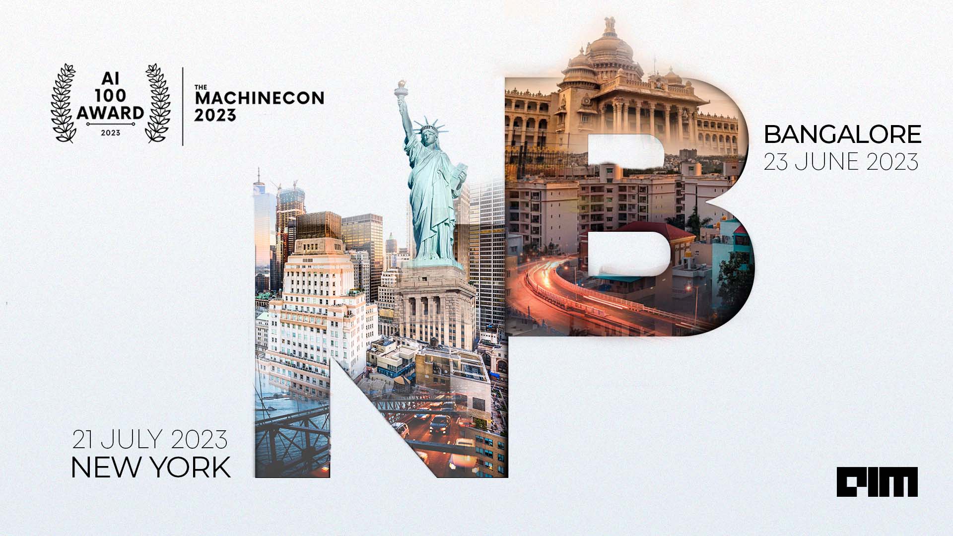 Announcing the 2023 Edition of AI100 Awards in Bangalore and New York at the MachineCon Conference