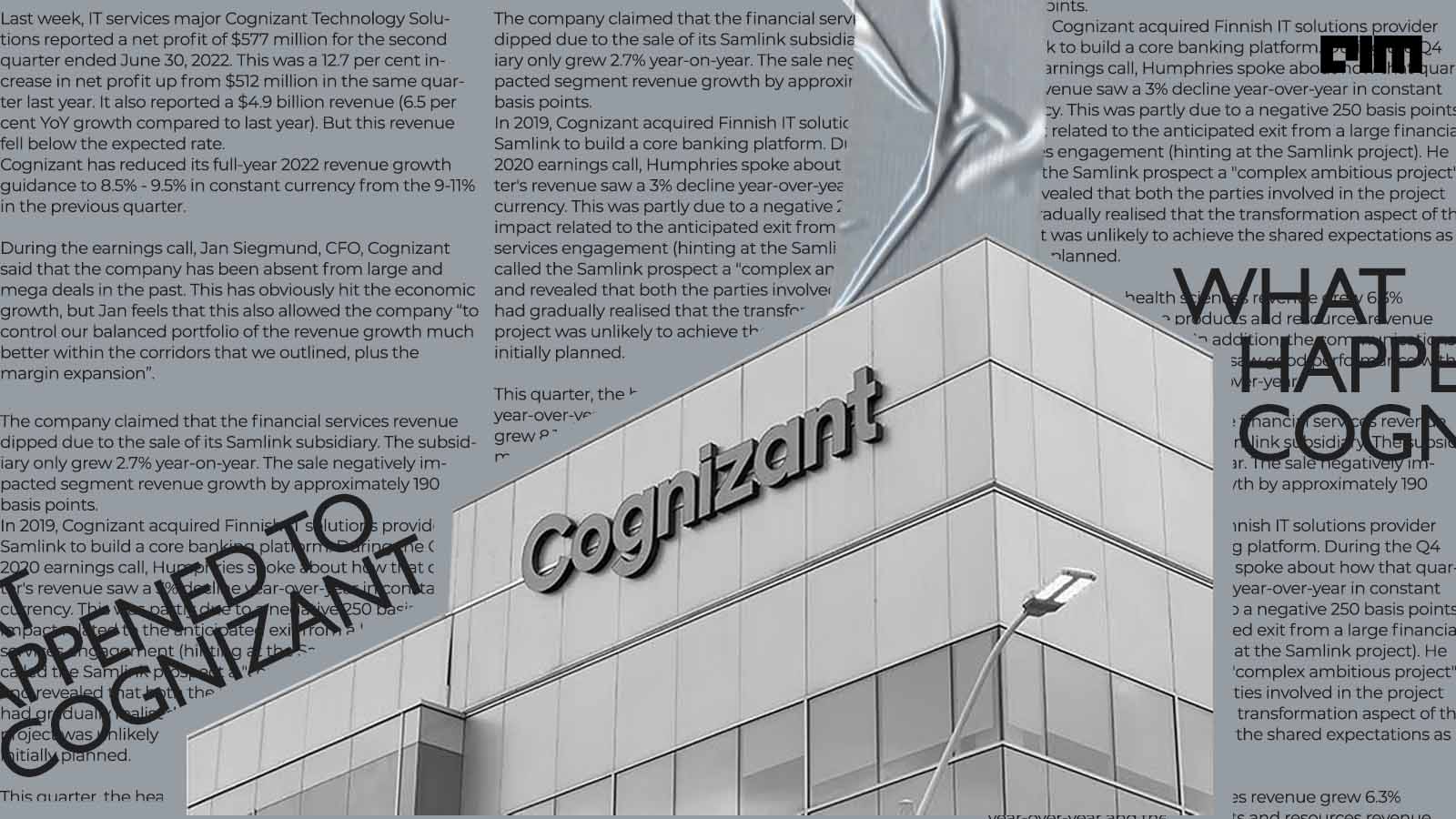 Ouch, Cognizant