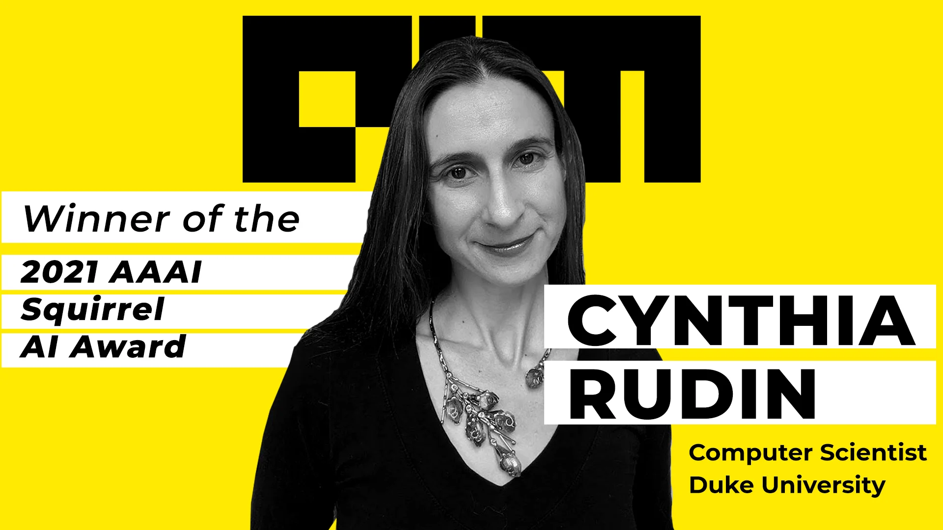 Interview with Cynthia Rudin: 2021 Squirrel AI Award Winner | Analytics ...