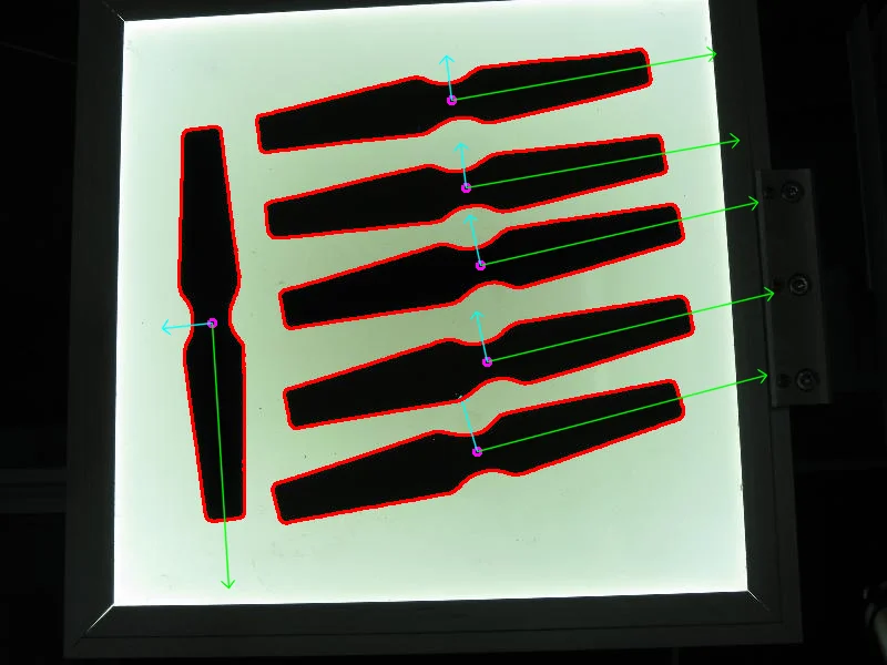 Detecting Orientation of Objects in Image using PCA and OpenCV