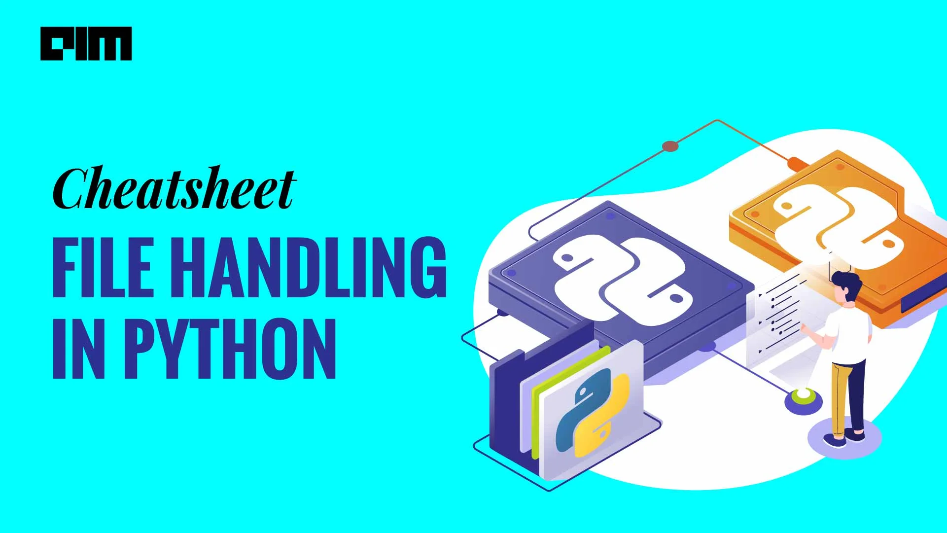 file handling in python || python file handling ||... Cheatsheet | File Handling In Python | AIM