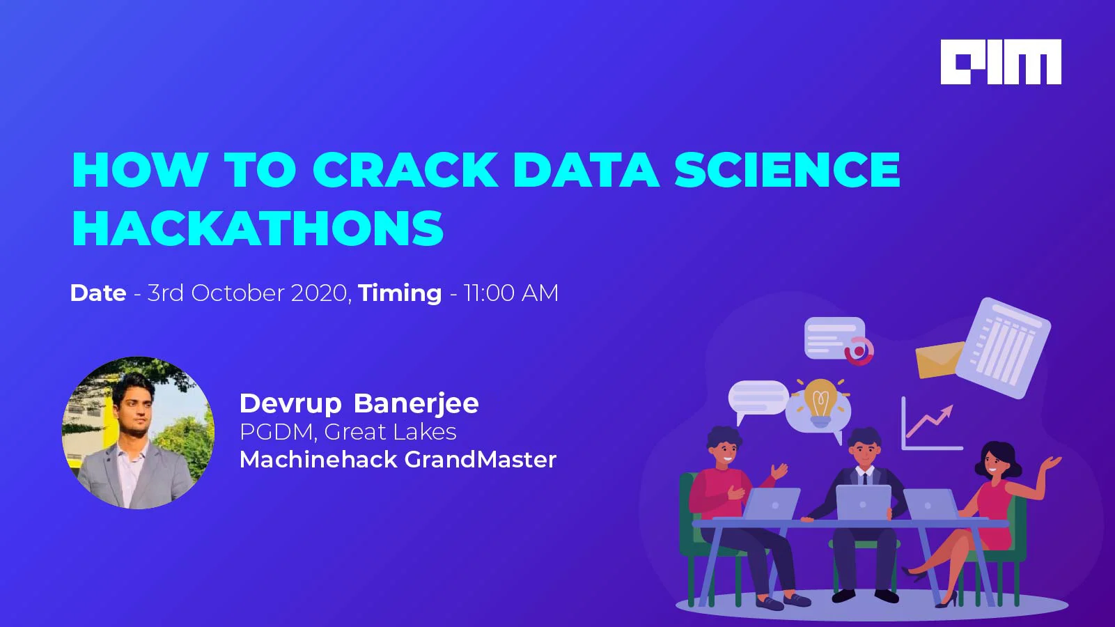 Webinar: How To Crack Data Science Hackathons | AIM