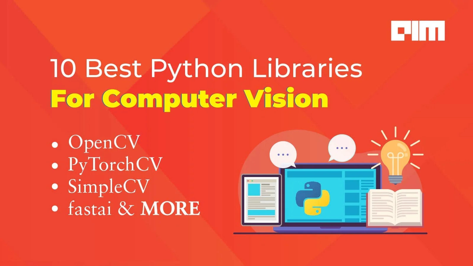 10 Best Python Libraries For Computer Vision | Analytics India Magazine