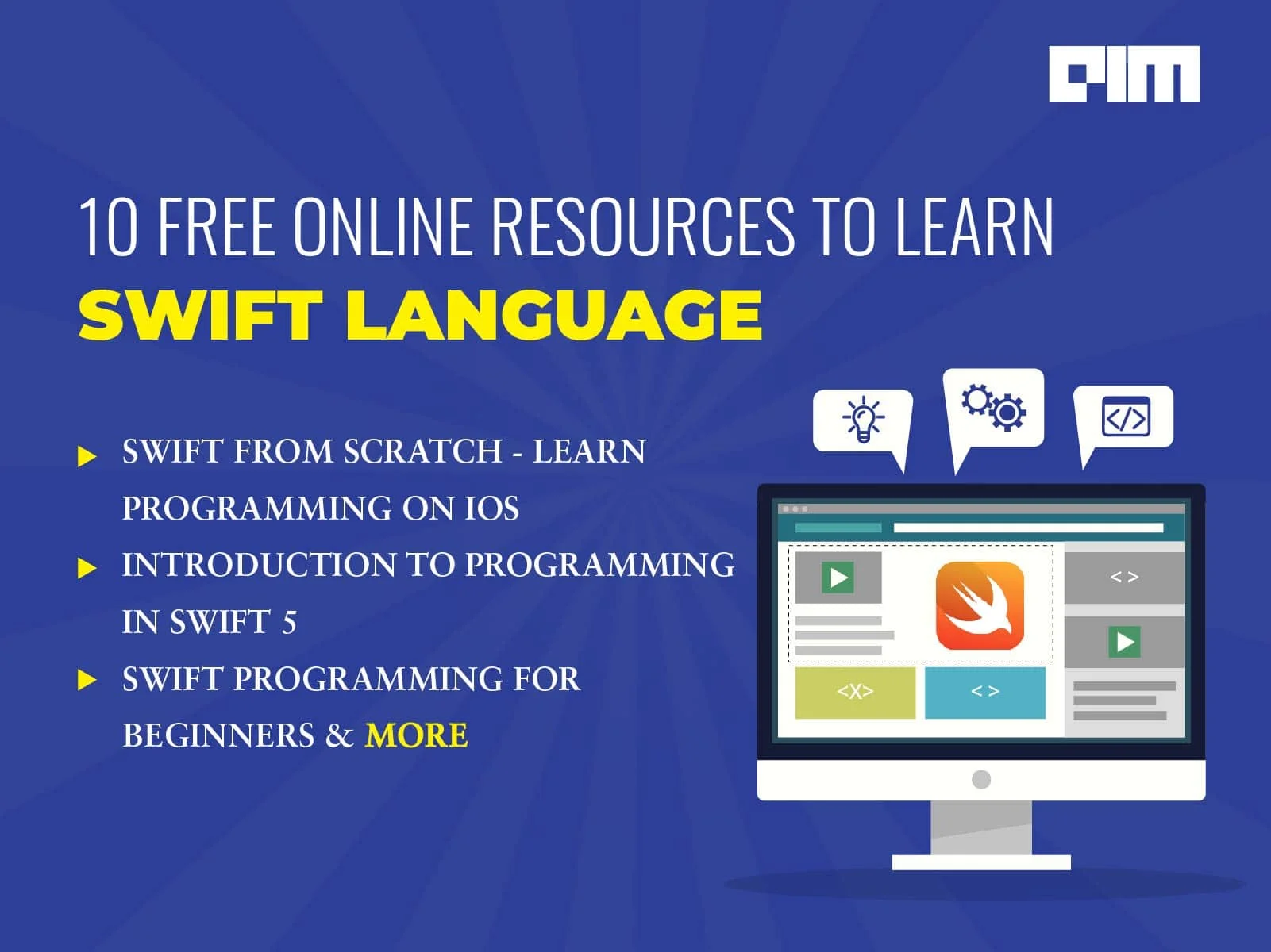 10 Free Online Resources To Learn Swift Language | AIM