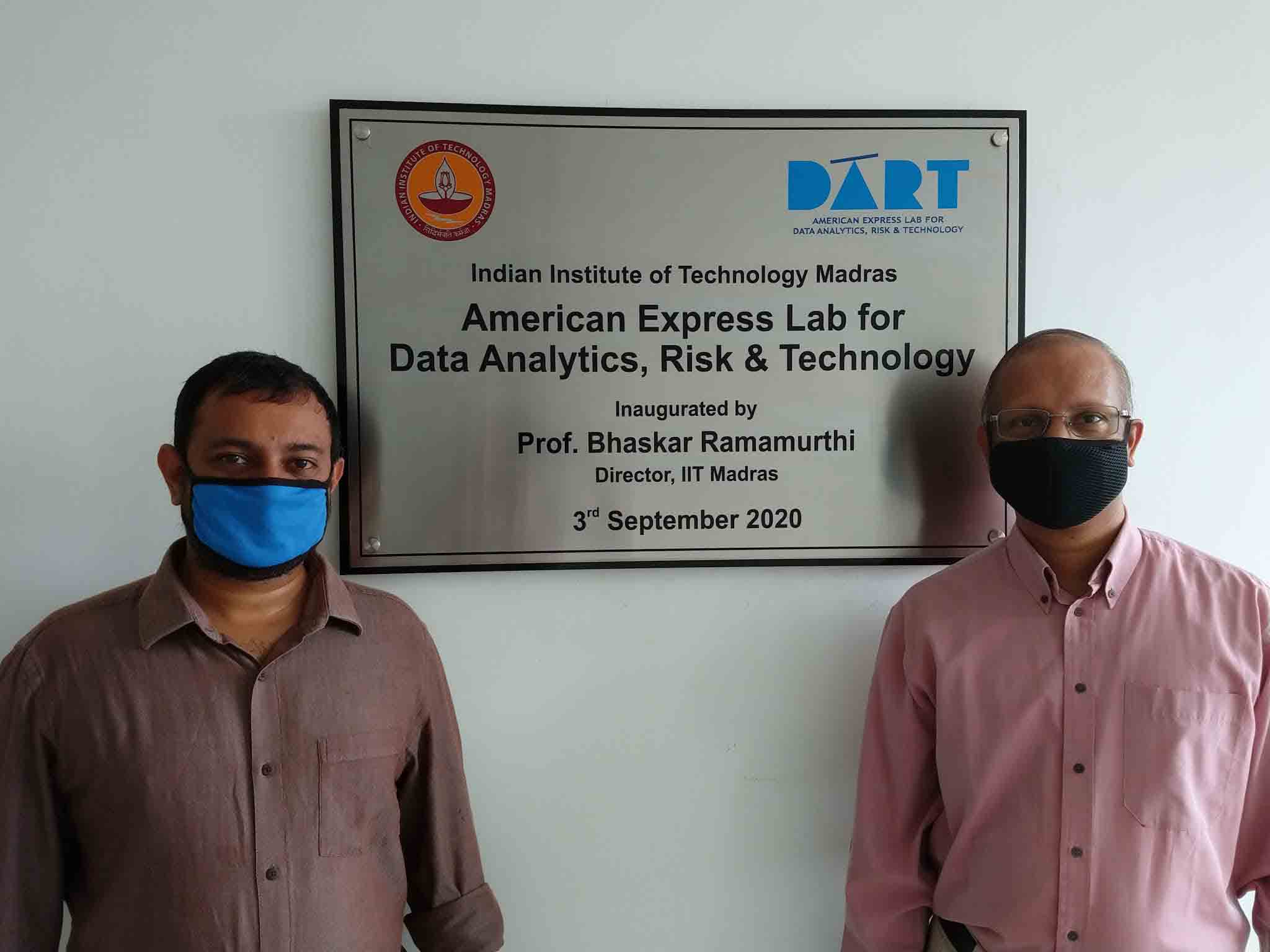 American Express Establishes Data Analytics, Risk & Technology Lab (DART) In IIT Madras