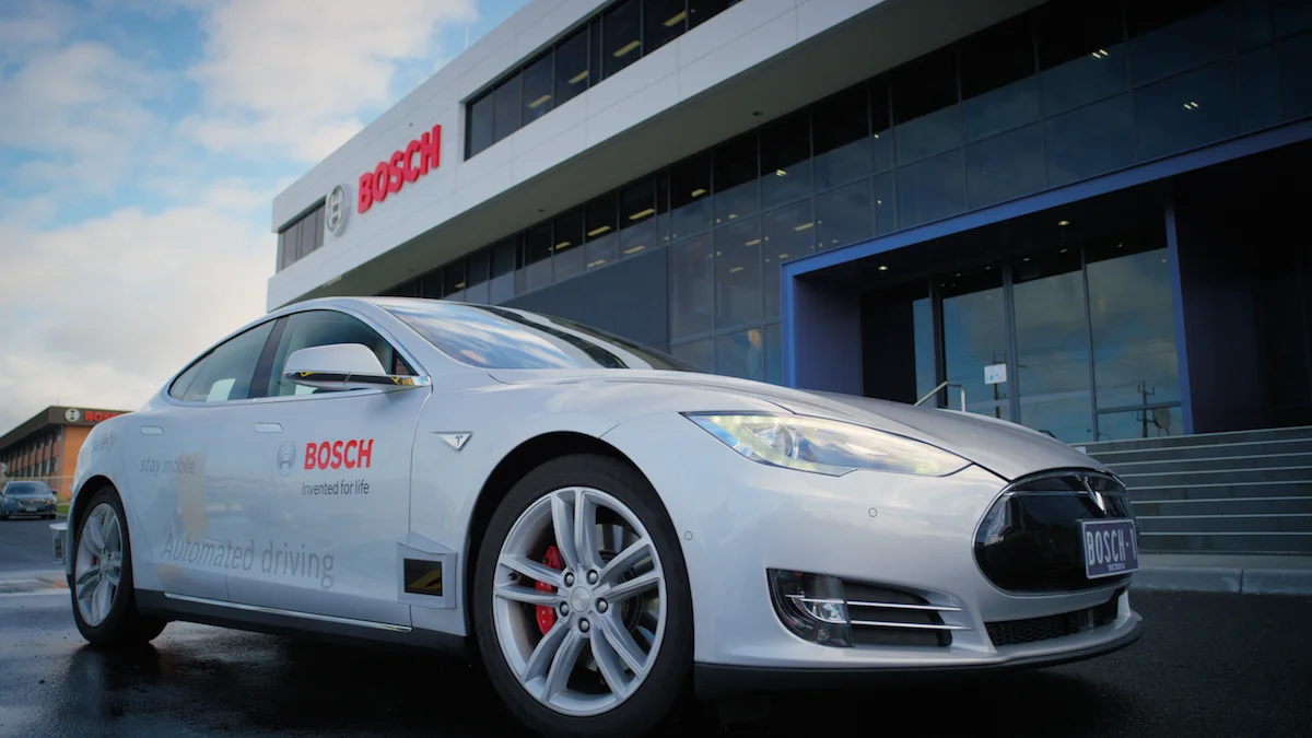 Bosch joined the race to autonomous vehicle late, but there’s still time