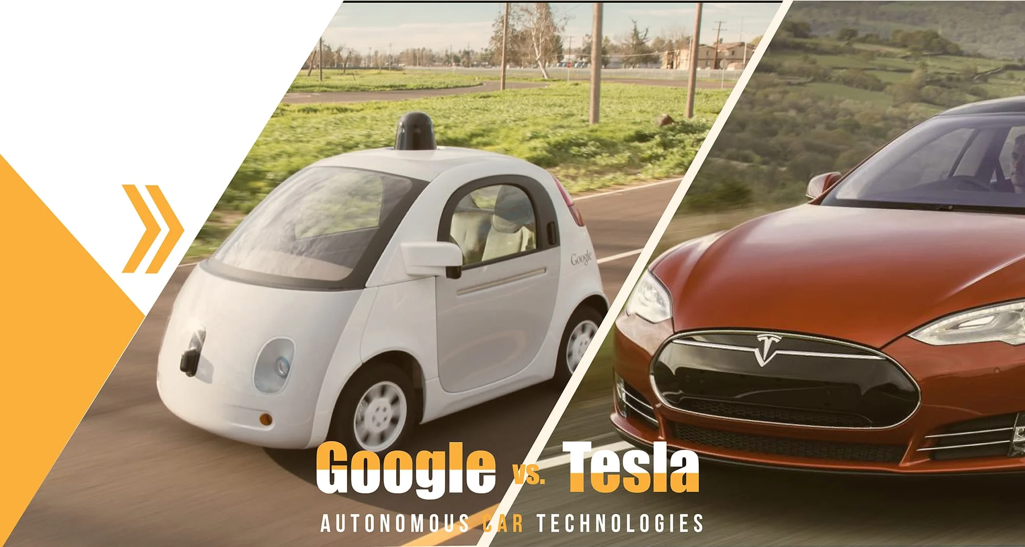 How Tesla And Google Autonomous Car Technologies Differ