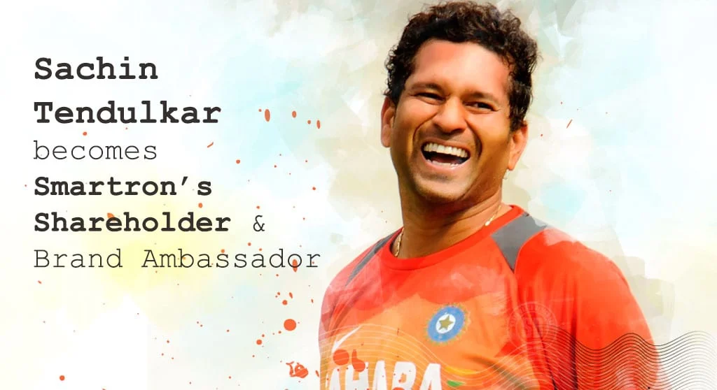 Sachin Tendulkar becomes Smartron’s Strategic Shareholder and Brand Ambassador