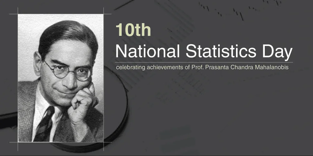 National Statistics Day: Celebrating achievements of Prof. Mahalanobis