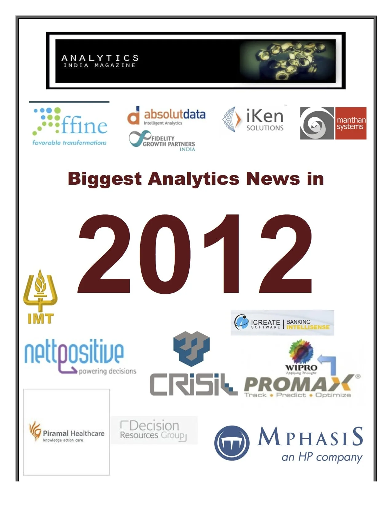 Biggest Analytics News in 2012