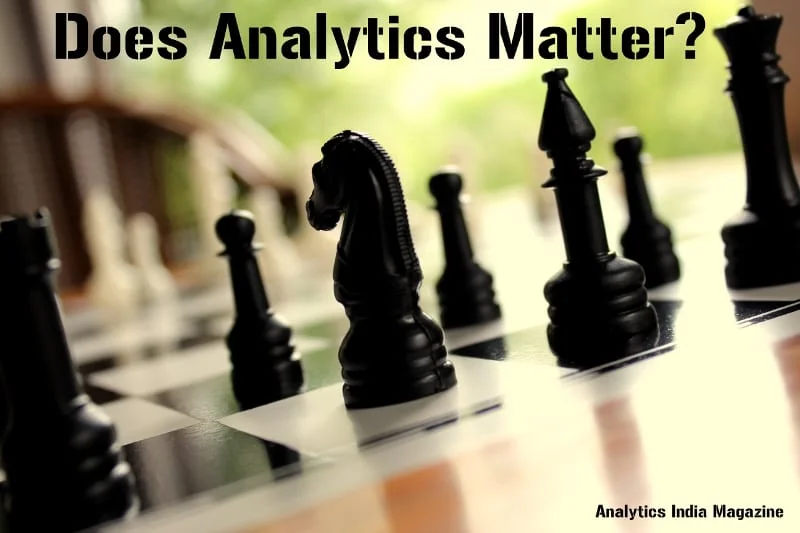 Does Analytics Matter?