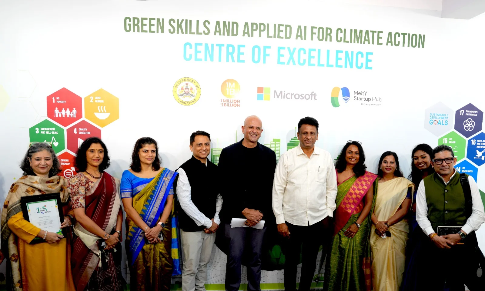 1M1B Launch Green Skills and AI Innovation Centre in Bengaluru