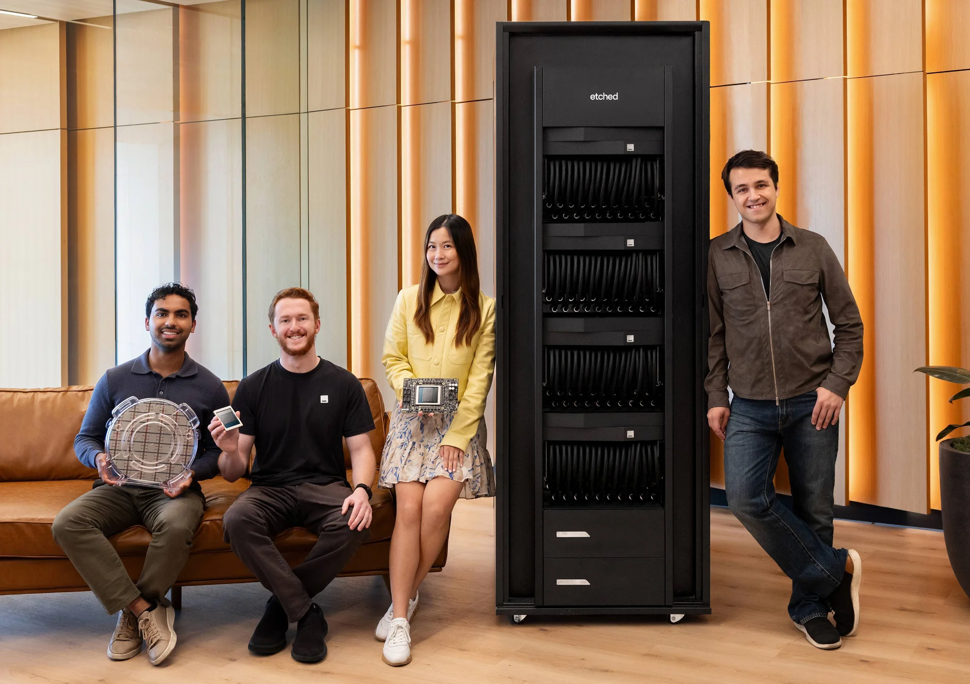 Hardware Co Etched Ships First AI Rack to Jane Street as Valuation Hits ...