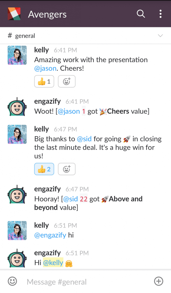 engazify-bot-in-action